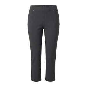 Susan Graver Womens 1XP Brushed Liquid Knit Pull On Career Staple Crop Pants